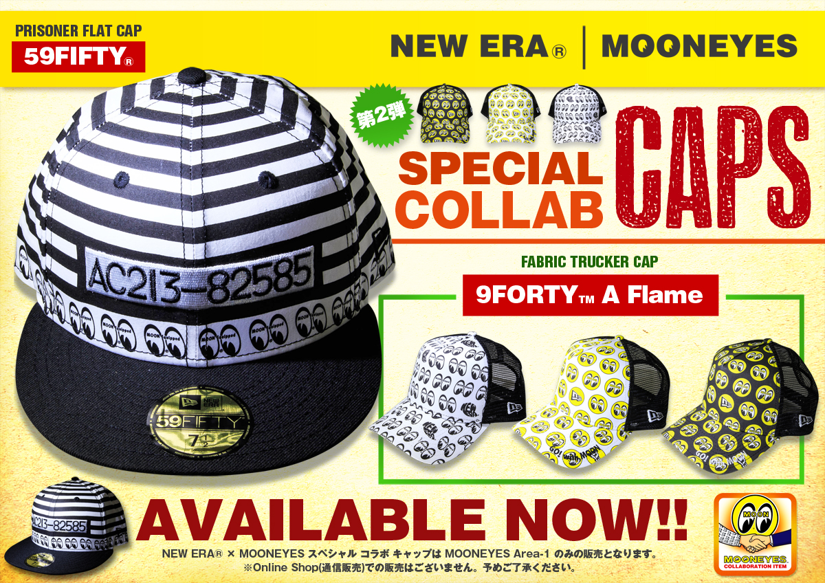 NEW ERA ® × MOONEYES SPECIAL COLLABORATION ITEMS 第2弾
